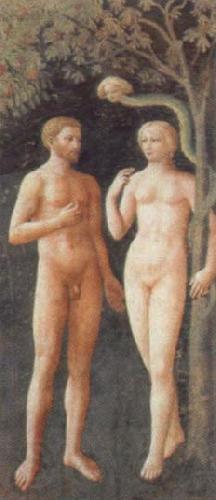 MASOLINO da Panicale Temptation of Adam and Eve Spain oil painting art